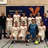 Die A-Junioren des SC Pfullendorf (hinten, von links): Staffelleiter Thomas Restle, Vincent Bühler, Jan Ammann, Fabian Selke, Marko ...