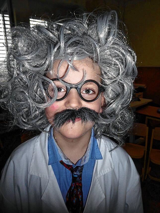 War da was mit schlechtem Abschneiden bei PISA? Von wegen: In der Berauer Schule gibt es sogar einen Albert Einstein. Der ließ sich aber ...
