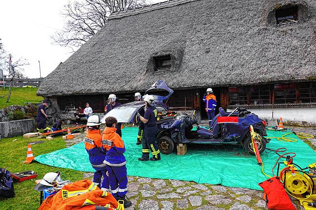 Bild 3: Buntes Programm zur „Langen Nacht der Feuerwehr“