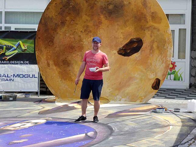 Bild 1: Bilder vom Street-Art Festival in Blumberg Teil 1