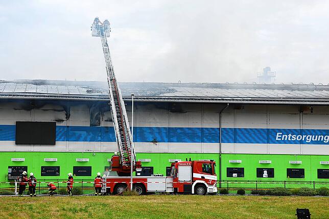 Die Kreuzlinger Feuerwehr war mit einem Großaufgebot im Einsatz.