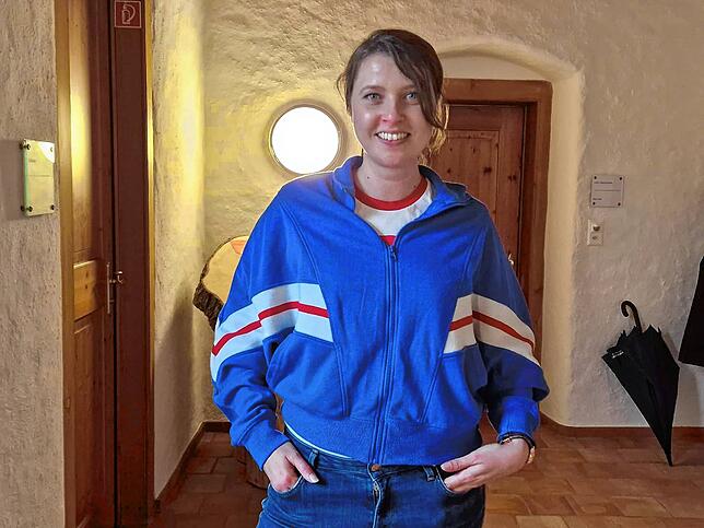 Maria Brendle aus Mühlhausen dreht im Klosterviertel in St. Gallen ihren ersten Kinofilm. Die Hegauerin war 2022 mit ihrem Kurzfilm ...
