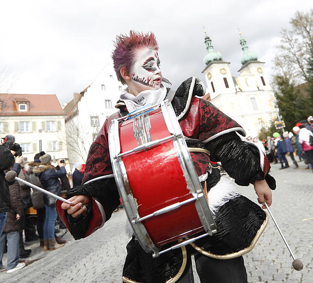 Bild 15: Bilder vom Fasnachtssonntag in Donaueschingen (Teil 1)