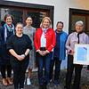 Personelle Veränderungen im Vorstand und Ehrungen bei Alt Waldshut: Simone Hofmann und Marion Maier (von links, wiedergewählte ...