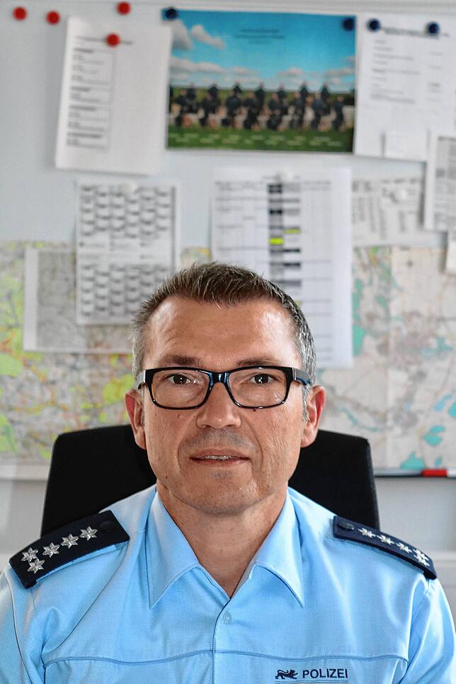 Thomas Knörr, Leiter des Polizeireviers Donaueschingen Bild: Jens Wursthorn