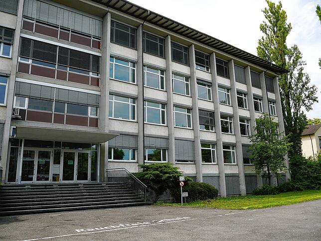 Die Zeppelin-Gewerbeschule Konstanz.