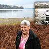 Ungefähr hier stand Frieda Meier auf dem Ruderboot, als das Foto 1953 geschossen wurde. Sie erzählt: &bdquo;I han des ja it welle. Aber ...