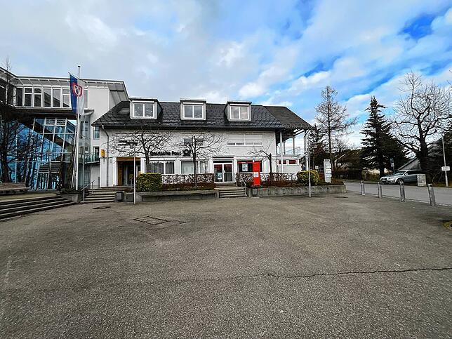 Auch die Sparkassen-Filiale in Büsingen wird zum 1. August geschlossen.