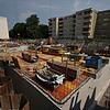Bau der Tiefgarage für das neue Wohnhaus im Eichenweg in St. Georgen. Bezugsfertig werden soll das Gebäude mit 24 Wohnungen Mitte 2018.