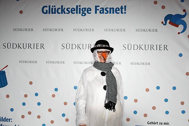 SÜDKURIER Fotowand beim Stockacher Narrengericht 2020