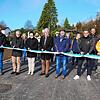 Planer Till O. Fleischer, Frank Lorkowski, Bauamtsleiterin Ramona Meyer, Michael Thater, Christian Raiber und Michael Walliser (von ...