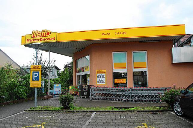 Der Netto-Discounter in Allmannsdorf.
