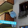 Eine Wohnung am Fortunaplatz ist vollständig ausgebrannt.