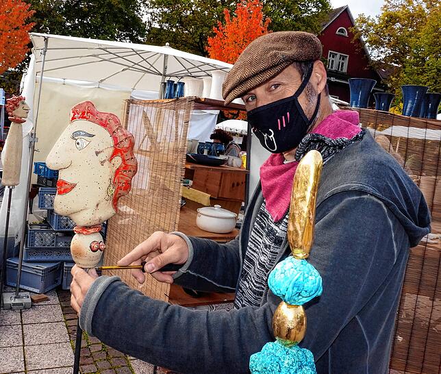 Bild 3: Zufriedene Veranstalter und Besucher: Sehen Sie hier die schönsten Bilder vom 25. Waldshuter Töpfermarkt