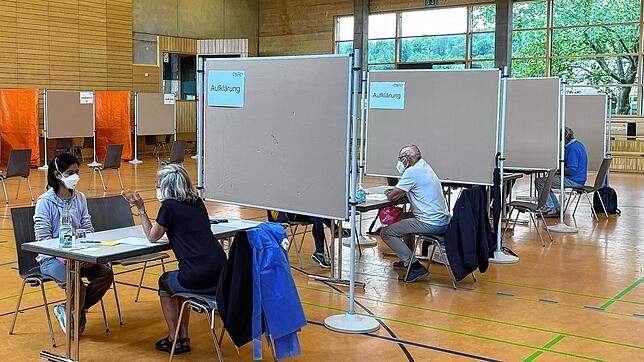 In Maulburg findet am 3. August ein Vor-Ort-Impftermin statt. Unser Bild zeigt eine Impfaktion im Juni.