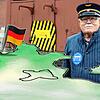 Werner Wocher engagiert sich im Verein zur Erhaltung der Bahnlinie Etzwilen-Singen (VES), der einzigen grenzüberschreitenden Museumsbahn.