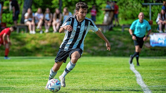 Siegtreffer: Nach vier Niederlagen in Folge erlöste Maximilian Tröndle &ndash; hier ein Archivbild &ndash; den FC Grießen mit dem ...