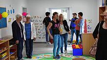 Die Einwohner von Worndorf war zum &bdquo;Tag der offenen Tür&ldquo; der neuen Außenstelle des Kindergartens eingeladen.