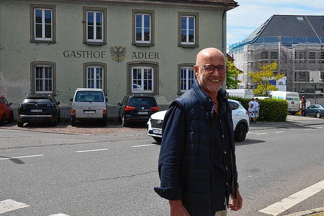 Joachim Mutschler freut es, dass sich für den „Adler“ ein Investor gefunden hat.