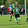 Die Spieler des SV Herten ließen ihrem Jubel nach dem 1:1-Ausgleich in der Nachspielzeit freien Lauf
