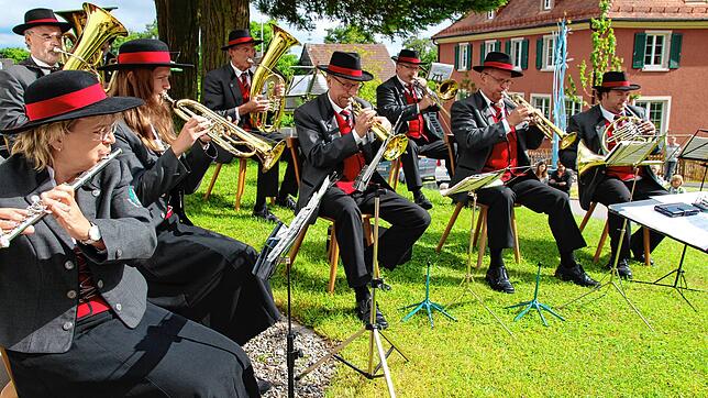 Die Musikkapelle Großschönach ist beim Eulogiusritt auch dieses Mal dabei. Weitere Kapellen gibt es heuer nicht.