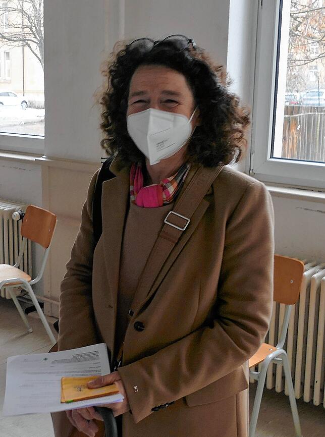 Susanne Rothweiler begrüßt das offene Impfangebot, das ihr lange Wartezeiten auf einen Impftermin erspart.