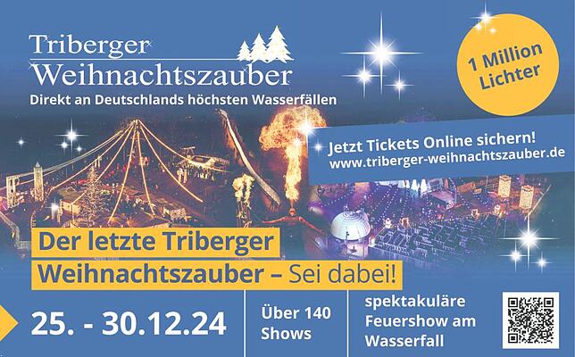 Bild 1: TWZ - Triberger Weihnachtszauber: Großer Andrang ab dem ersten Tag