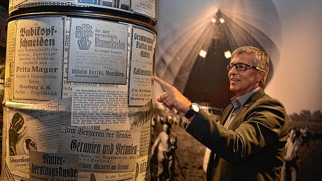 Robert Scherer schaut eigentlich lieber nach vorn als in die Vergangenheit. Doch die spannende 1920er-Jahre-Ausstellung im Vineum ist ...