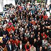 Annähernd 200 Vertreter der regionalen Vereine und Kindergärten treffen sich in der Volksbank-Geschäftsstelle in Waldshut. Dort wird an ...