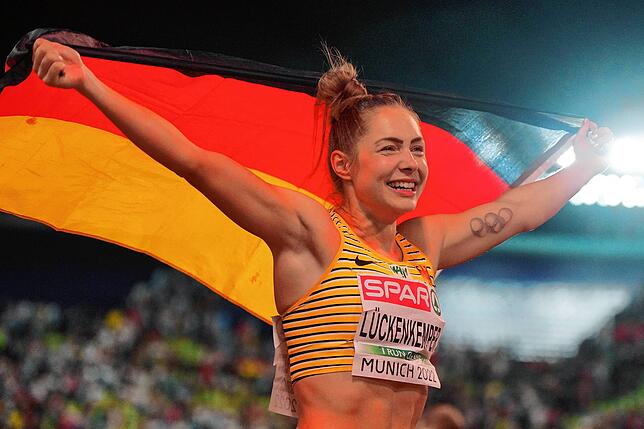 Jubel bei Gina Lückenkemper