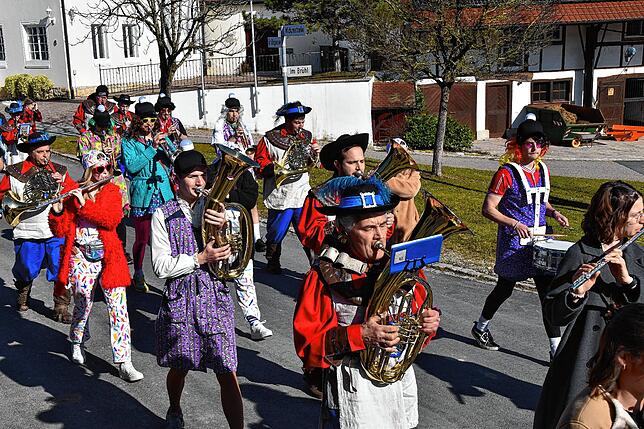 Bild 4: Honstetter Narren feiern Rosenmontag mit buntem Programm