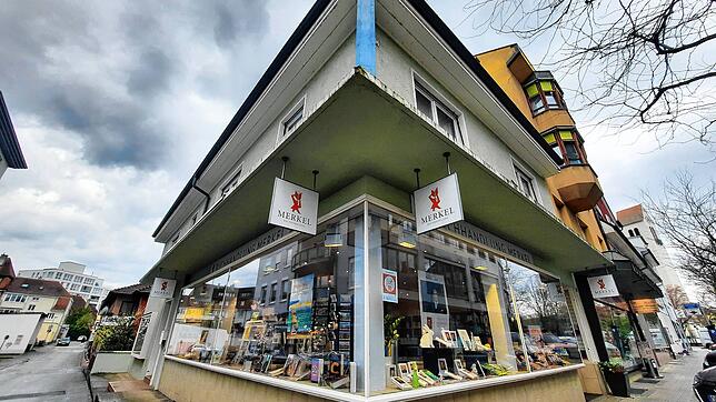 Die Buchhandlung Merkel in Rheinfelden. Foto: Erika Bader