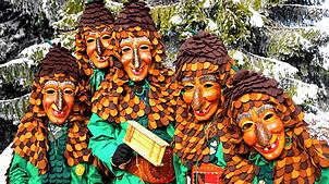 Die Höchenschwander Tannenzäpfle-Zunft feiert wieder Fasnacht.