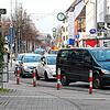 Die Friedrichstraße erstickt im Verkehr &ndash; noch. Entscheidet sich der Gemeinderat für das Durchfahrtsverbot am Orionknoten?