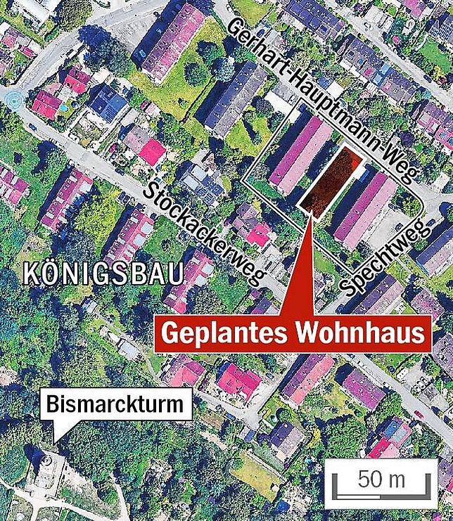 Im Stadtteil Königsbau sind günstige Wohnungen für Mitarbeiter der Spitalstiftung geplant.