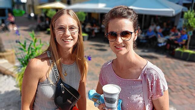 Esther Weber und Erika Wiesenmayer
