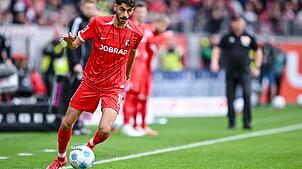 Eren Dinkci brachte Freiburg beim Testspiel in Fürhung.