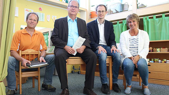Im städtischen Kindergarten Bräunlingen wird mehr Platz geschaffen. Damit wird die Stadtverwaltung dem bestehenden Bedarf gerecht: (Von ...