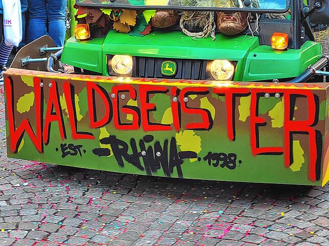 Bild 17: Fasnachtsumzug 2025: Narren erobern die Laufenburger Innenstadt