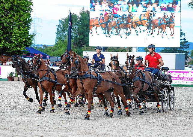 Bild 15: Zwischen Adrenalin und Tradition: Der spektakuläre Showabend beim Fest der Pferde auf den Immenhöfen