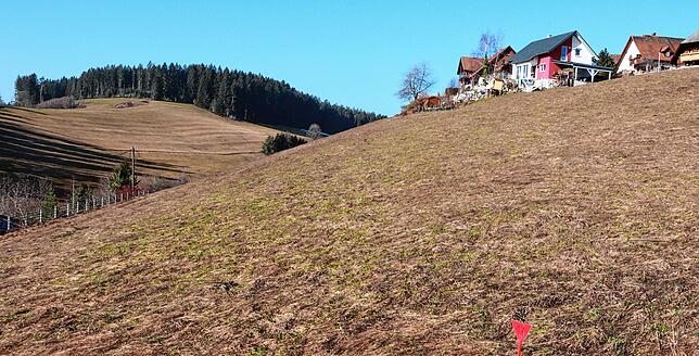 In sonniger Südhanglage liegt in Unterkirnach das Baugebiet Marbental Ost.