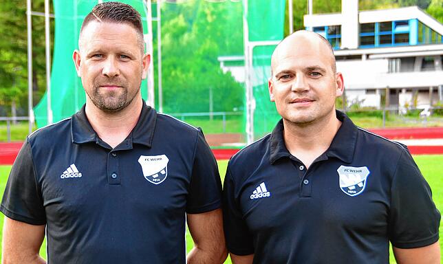 Duo mit Stallgeruch: Die neuen Trainer Urs Keser und Sascha Dreher (rechts) kennen die Partnervereine FC Wehr und Spvgg. ...