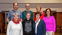 Der Vorstand (v.l): Andreas Duttlinger (Beisitzer), Uli Krause (Kassiererin), Michael Dietmann (Vize-Vorsitzender), Bruni Barabas ...