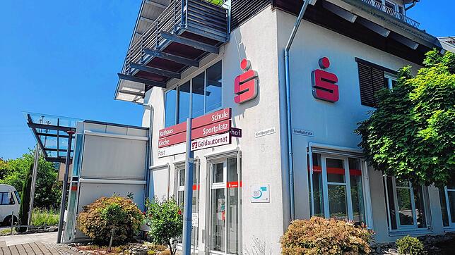 Die Sparkasse in Öhningen soll geschlossen werden.
