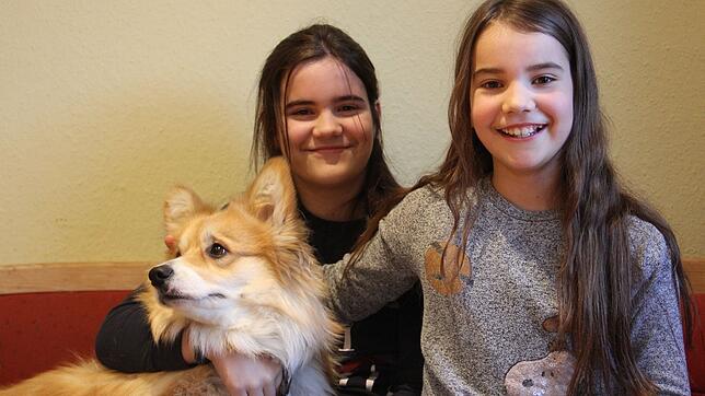Hellwach: Die Schwestern Lynn (links) und Maya sind hochbegabt. Für die Eltern tut sich damit eine Herausforderung auf. &ndash; Corgi ...