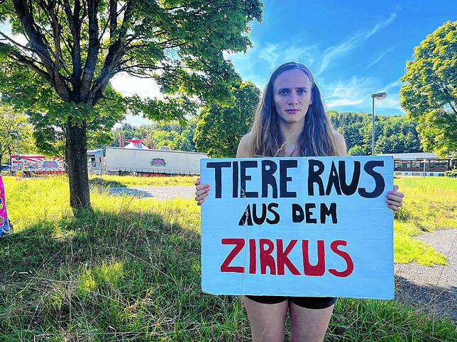 „Zebras und Kamele mitten in Konstanz, das ist nicht richtig“, findet Hannah Eymann.