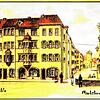 So prächtig thronte der Villinger Marktbrunnen bis 1867 in der Stadtmitte. Im Zuge des dichter werdenden Verkehrs wurde er abgebaut. ...