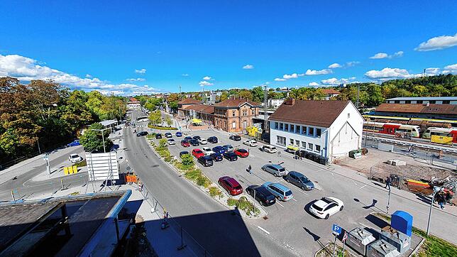 Bild 6: Jetzt beginnt der Wiederaufbau: Im alten Villinger Postgebäude entstehen 100 Arbeitsplätze mit toller Aussicht