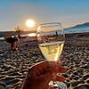 Im Hochsommer kommt am Strandbad Klausenhorn in Konstanz Dingelsdorf bei Sonnenuntergang echtes Karibik-Feeling auf.