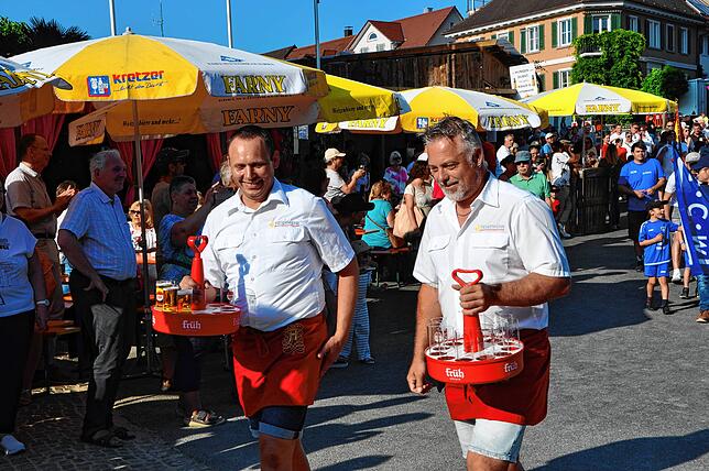 Bild 10: Markdorfer Stadtfest bei Sonnenschein und guter Stimmung